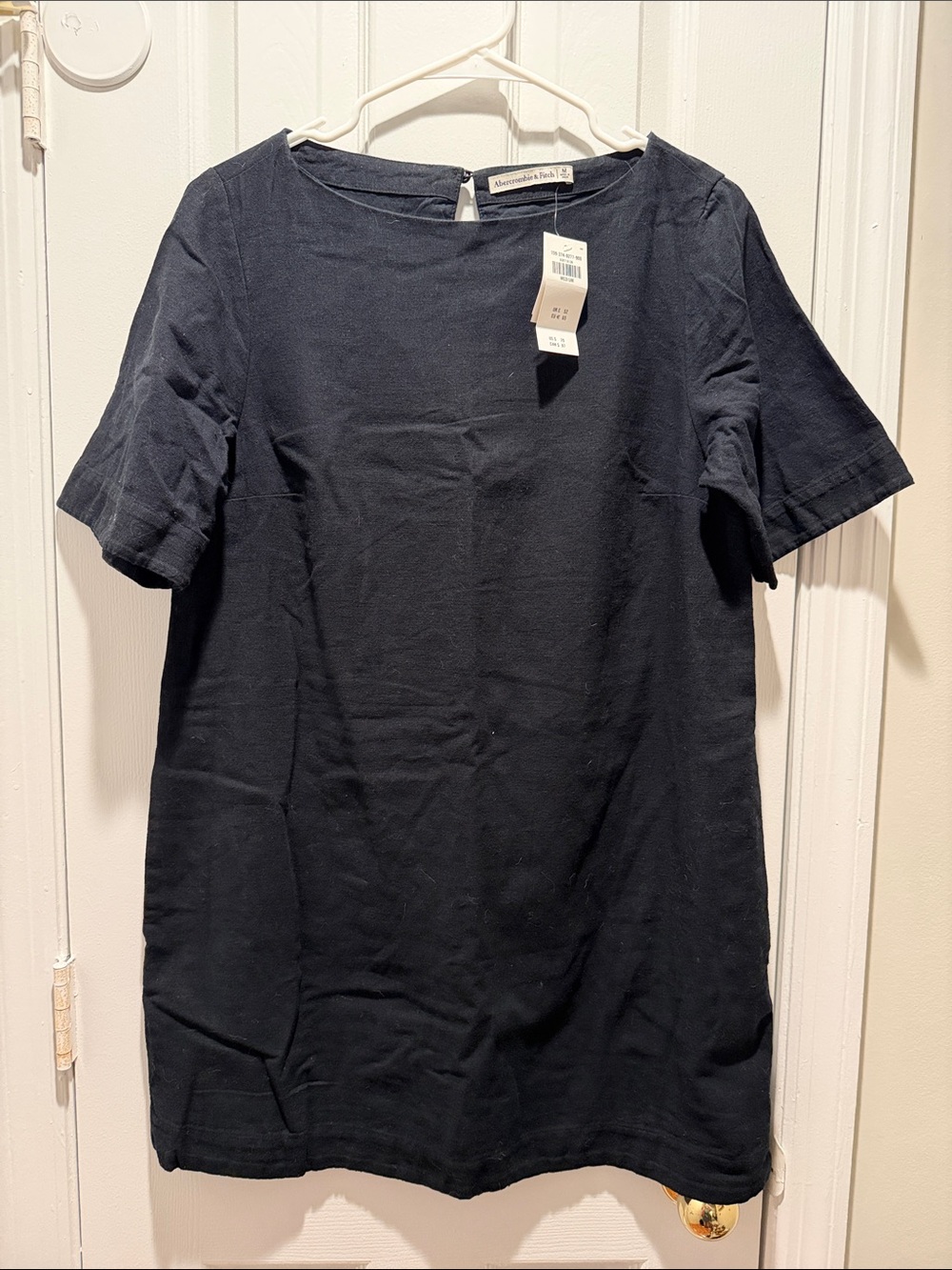 Abercrombie & Fitch Black Short Sleeve Dress